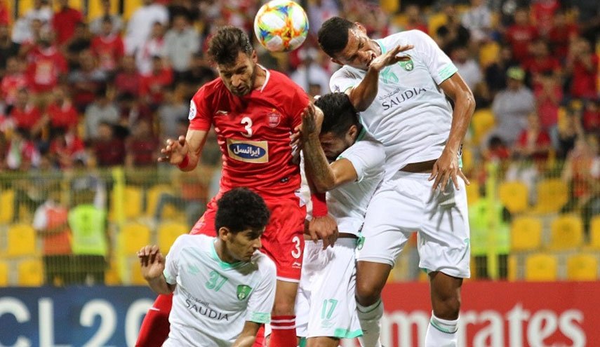 پرسپولیس نیمه اول را بازنده به رختکن رفت