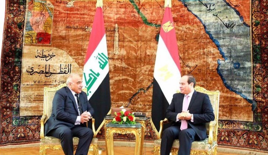 گفت‌وگوی تلفنی نخست‌وزیر عراق و رئیس‌جمهور مصر