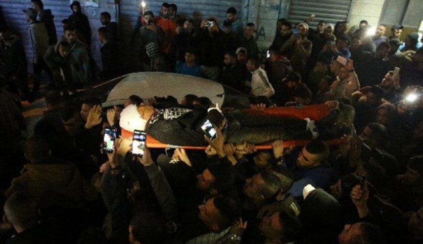 شهادت جوان فلسطینی در کرانه باختری
