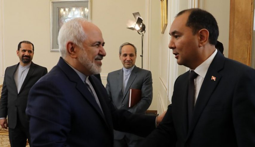 دیدار معاون وزیر خارجه قرقیزستان با ظریف
