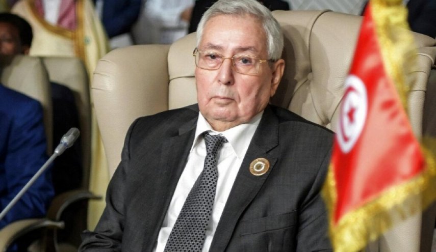  الرئيس الجزائري المؤقت سيلقي كلمة اليوم