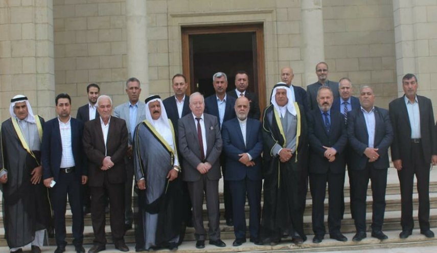 تاکید سران عشایر و مقاومت موصل عراق بر تقویت همکاری با ایران