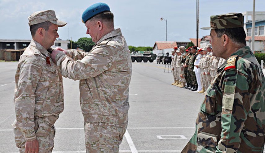 احتفال في قاعدة حميميم باللاذقية بمناسبة عيد النصر 