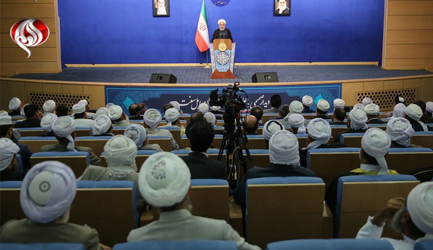 روحانی: برادران اهل سنت مرزداران صدیق کشور هستند/ ایران و ملت ایران بزرگتر و با عظمت‌تر از آن است که کسی بتواند آن را تهدید کند