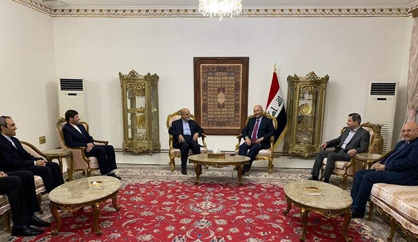 برهم صالح ومسجدي وتأكيد ضرورة اعتماد الحوار الايجابي