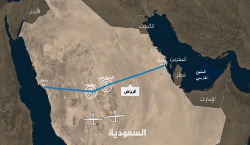 تصاویر؛ خسارت قابل توجه حملات پهپادی یمن به عربستان 