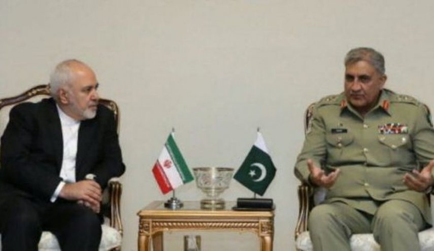 ظریف با فرمانده ارتش پاکستان دیدار کرد