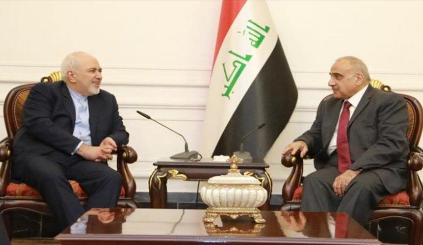 ظریف با عادل عبدالمهدی دیدار کرد
