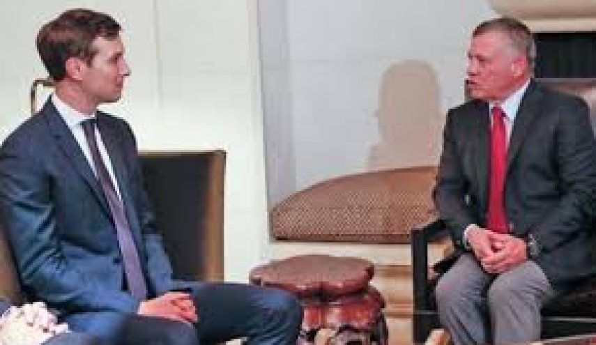 دیدار پادشاه اردن و مشاور ارشد کاخ سفید در امان
