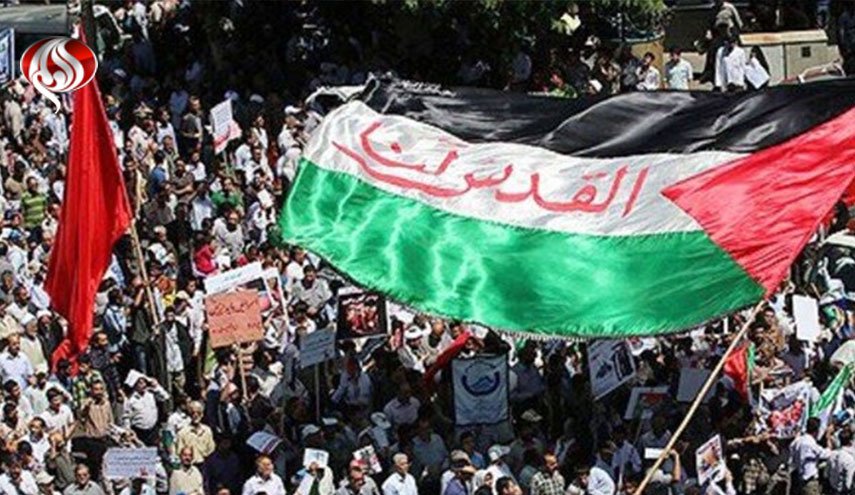 اعدام بن سلمان و پامپئو در راهپیمایی روز قدس