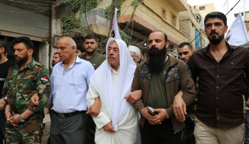 مشارکت فلسطینیان مقیم سوریه در راهپیمایی روز قدس در حلب + عکس