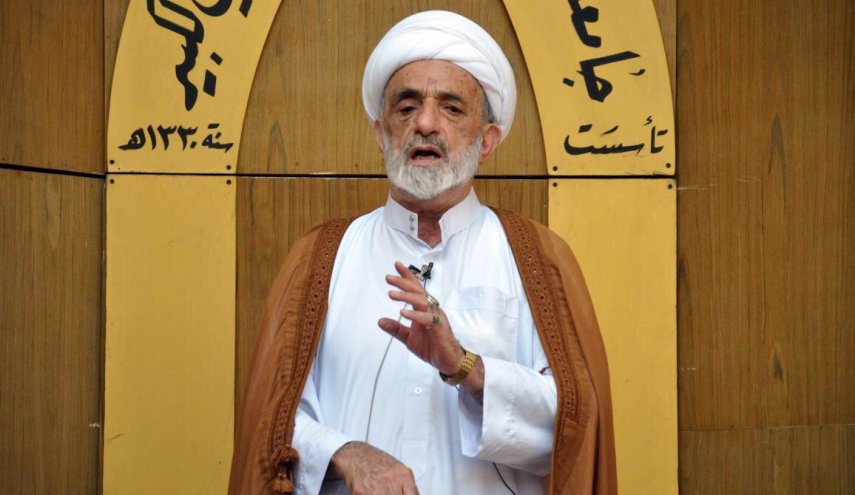 شاهد بالصور: الخالصي يوجه رسائل نارية في خطبة عيد الفطر