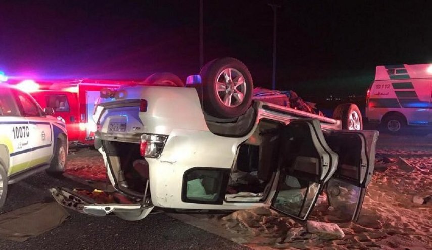 بحادث مروع.. وفاة 5 عمال مصريين وإصابة 3 آخرين