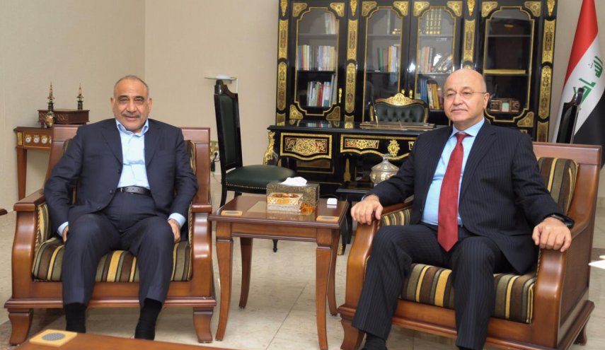 صالح وعبد المهدي يؤكدان اكمال الكابينة الوزارية العراقية خلال اسبوعين
