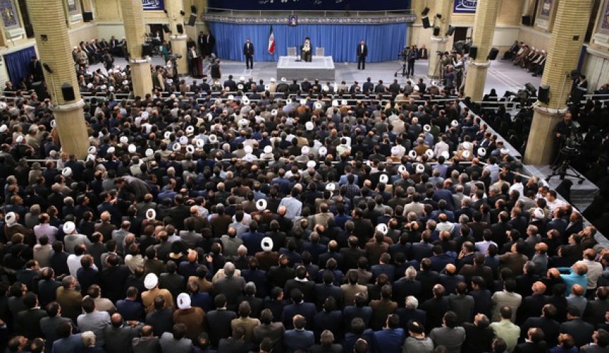 دیدار رئیس و مسئولان قوه قضائیه با رهبر معظم انقلاب
