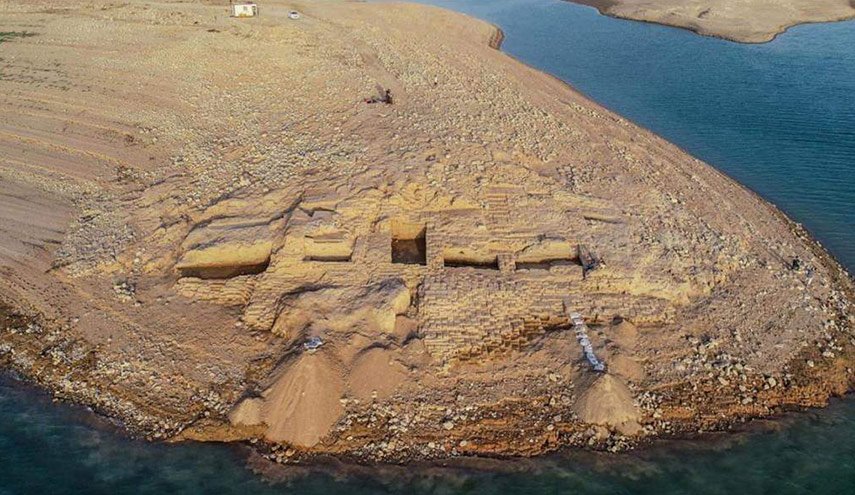حضارة غامضة تظهر في العراق بسبب انحسار المياه!