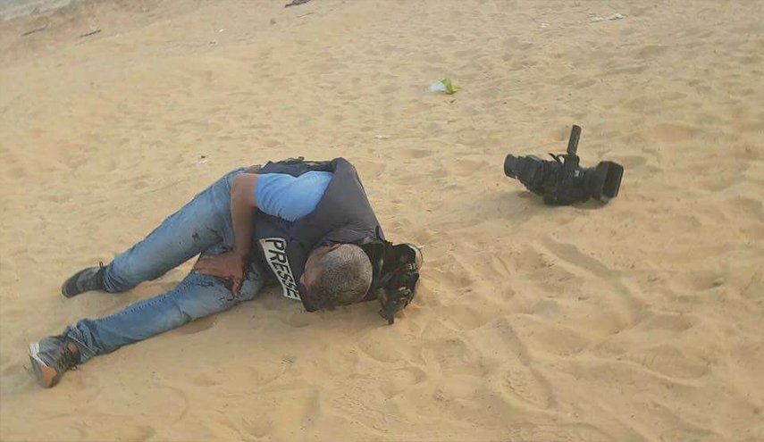 39 انتهاكاً إسرائيليًّا بحق الصحفيين الفلسطينيين في يونيو