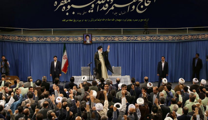 دست‌اندرکاران و کارگزاران حج با رهبر انقلاب اسلامی دیدار کردند
