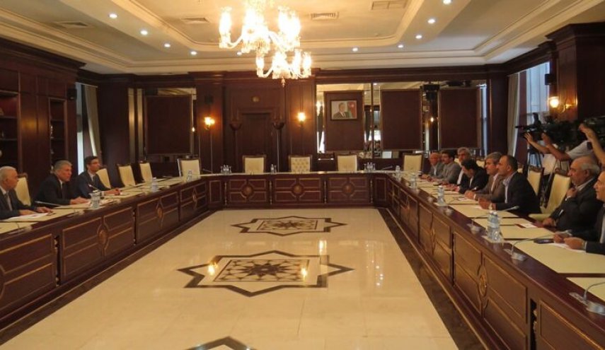 دیدار هیات پارلمانی ایران با نایب رییس مجلس جمهوری آذربایجان