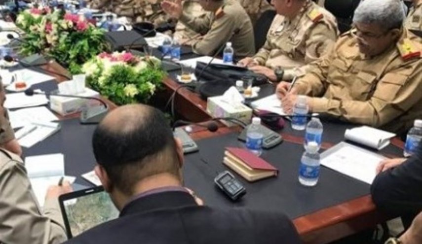 نشست حشد شعبی و ارتش عراق با موضوع امنیت