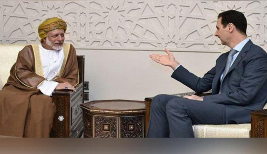 دیدار وزیر خارجه عمان با «بشار اسد» در دمشق