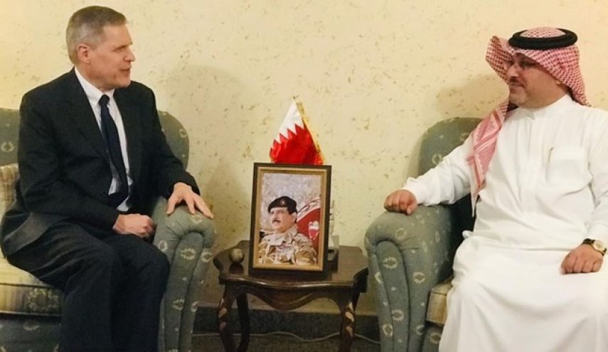 سفیر بحرین قبل از دیدار با وزیر خارجه عراق، با سفیر آمریکا دیدار کرد