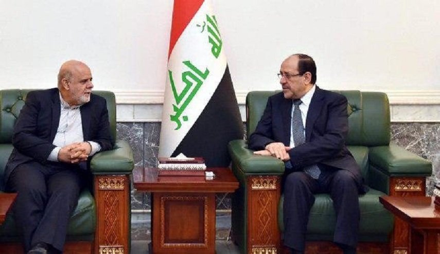 سفير إيران في بغداد یهنئ نوري المالكي 