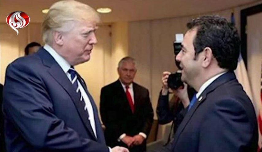 دیدار رؤسای جمهور آمریکا و گواتمالا لغو شد