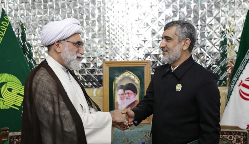 سردار حاجی‌زاده مفتخر به دریافت خادمی امام رضا(ع) شد
