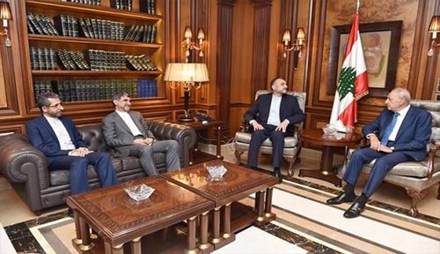 عبداللهيان: ندعم المعادلة الذهبية في لبنان