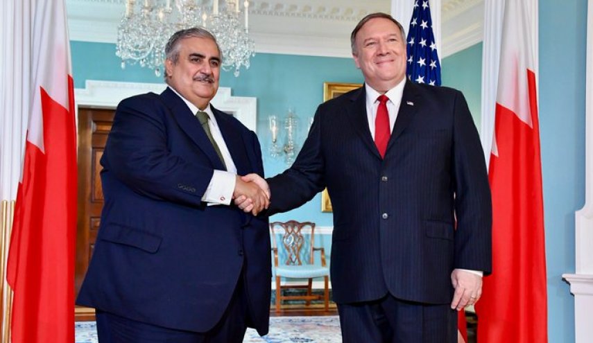 بومبيو يناقش نظيره البحريني أمن الملاحة