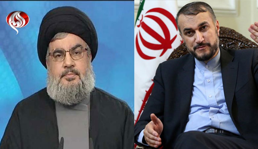 ديدار اميرعبداللهيان با سیدحسن نصرالله