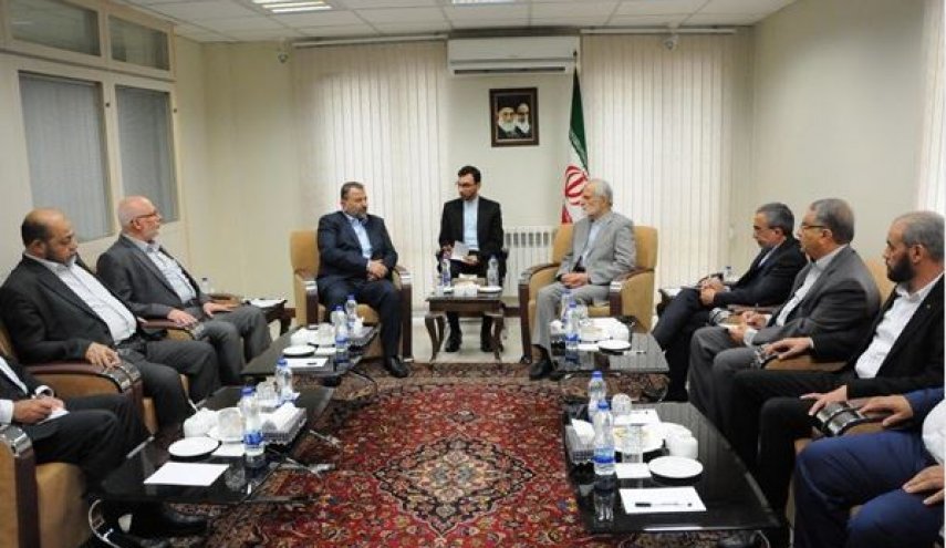 دیدار نایب رئیس دفتر سیاسی حماس با خرازی