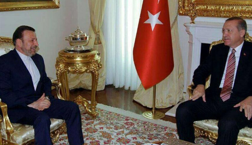 واعظي يبحث واردوغان سبل تعزيز علاقات ايران وتركيا