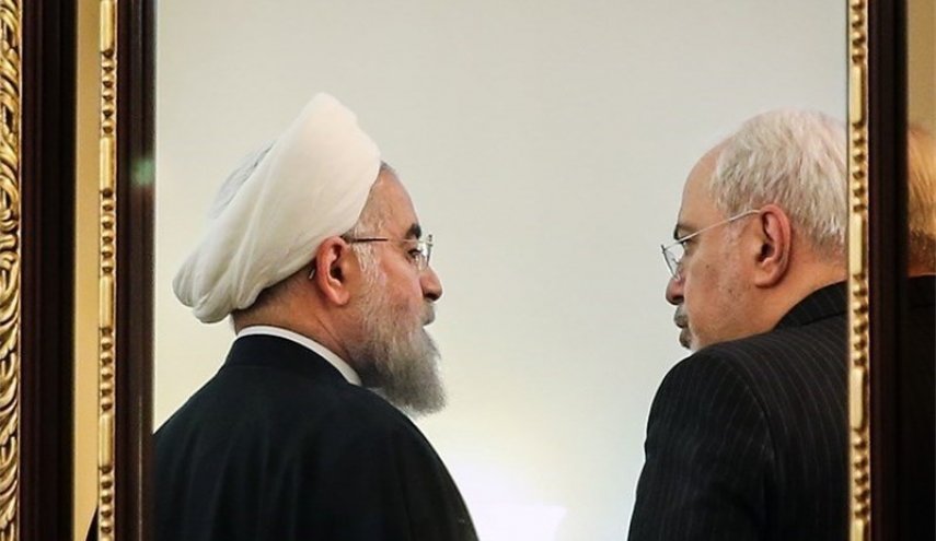 روحانی به دیدار ظریف رفت
