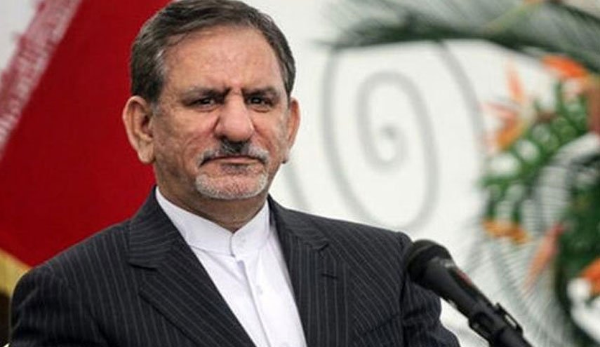 جهانگیری در دیدار با نخست وزیر روسیه؛ آمریکا به دنبال ناامنی در خلیج فارس و تنگه هرمز است