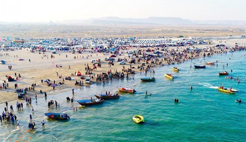 جزيرة ايرانية تستقبل 2.8 مليون زائر في 4 شهور