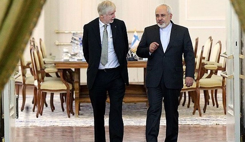توئیت ظریف خطاب به اتحادیه اروپا در باره حفظ برجام و آزادی دریانوردی