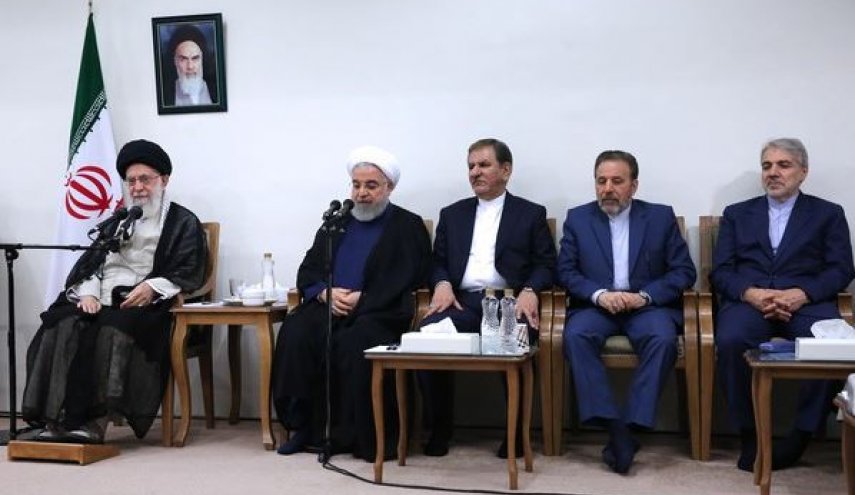 دیدار رئیس‌جمهور و اعضای هیئت دولت با رهبر معظم انقلاب
