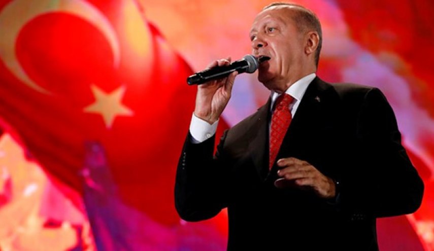 اردوغان: آمریکا می‌خواهد برای تروریست‌ها منطقه امن ایجاد کند
