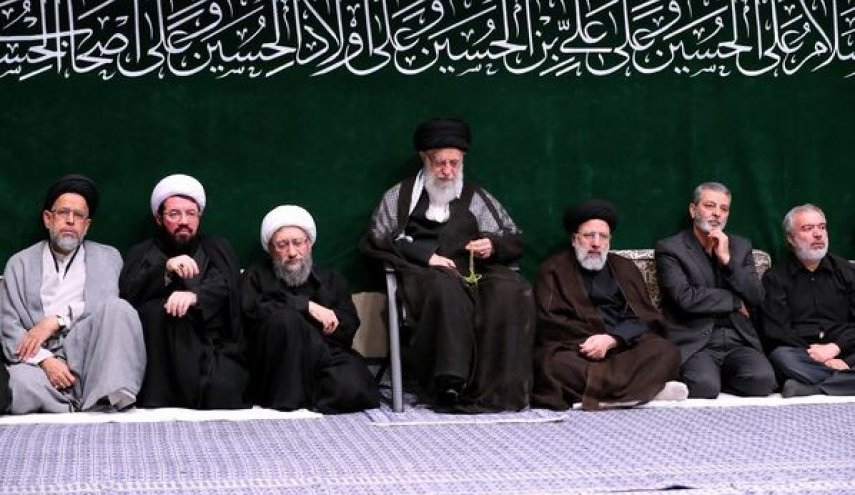 مراسم عزاداری شب تاسوعای حسینی (ع) برگزار شد