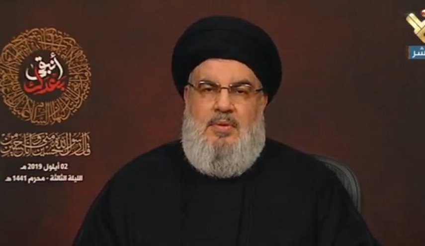 نصرالله: امام خامنه‌ای فرزند امام حسین(ع) را تنها نمی‌گذاریم
