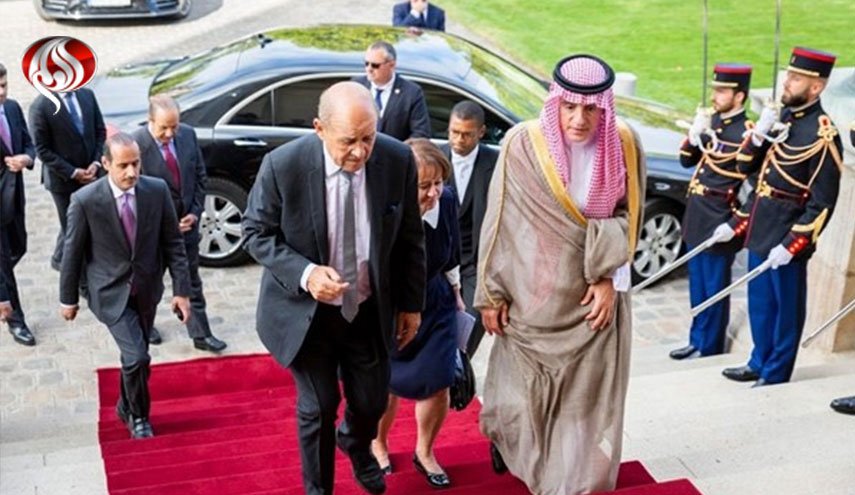 عادل الجبیر با لودریان در پاریس دیدار کرد