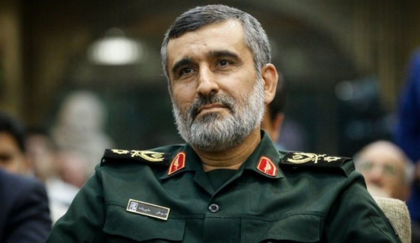روایت جدید سردار حاجی‌زاده از سرنگونی پهپاد آمریکایی/ هدف‌گیری موشک‌های سپاه به سمت دو پایگاه و یک شناور آمریکایی در منطقه