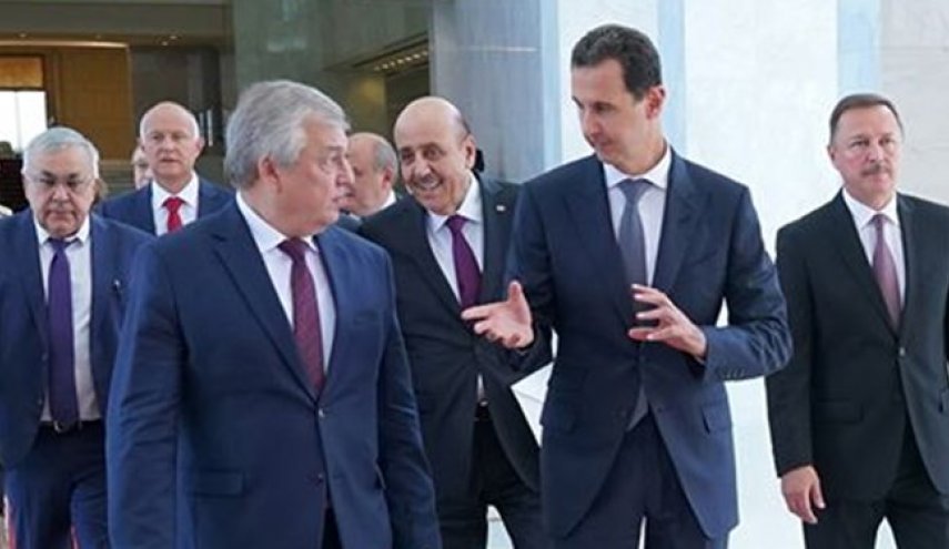 دیدار فرستاده پوتین با بشار اسد در دمشق
