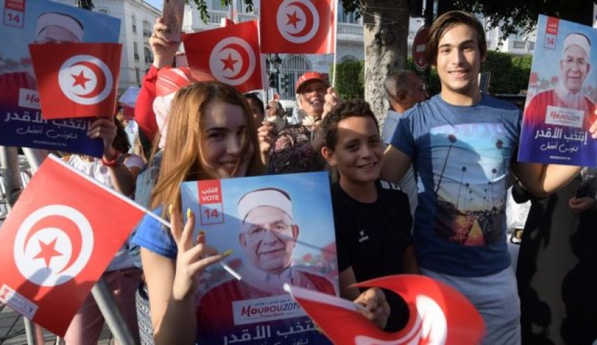 راهیابی احتمالی «قیس سعید» و «نبیل القروی» به دور دوم انتخابات تونس 
