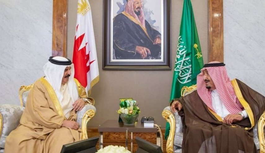 دیدار پادشاه بحرین با سلمان در جده
