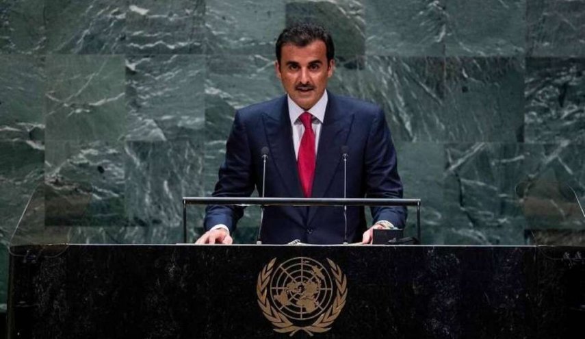 امیر قطر خواستار لغو محاصره کشورش شد