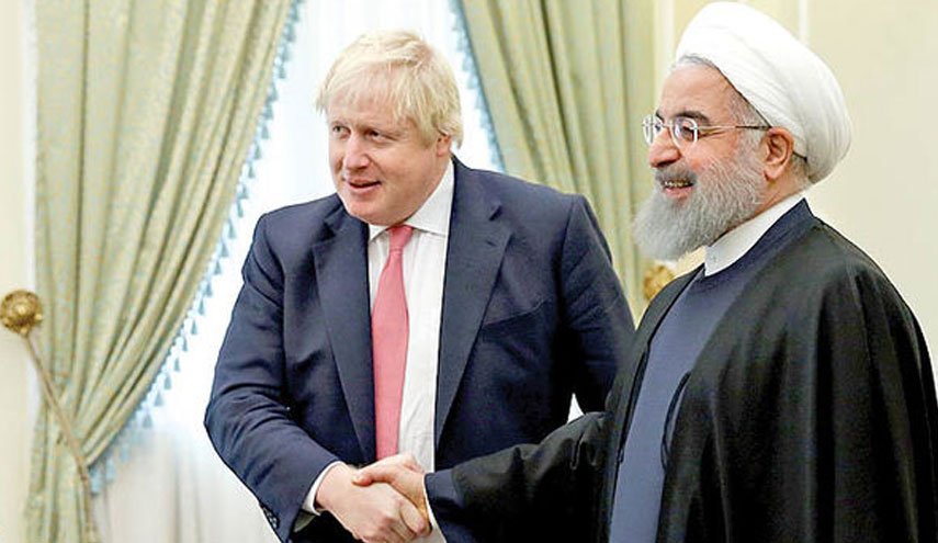 جانسون روحانی را به لندن دعوت کرد
