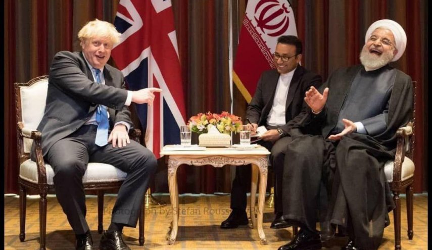 روحانی این‌چنین نخست وزیر انگلیس را آچمز کرد